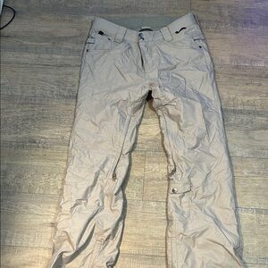 DC Men's Light Khaki Snowboard Pants